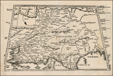 India and Central Asia & Caucasus Map By Lorenz Fries