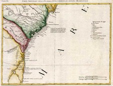 Southeast Map By Antonio Zatta