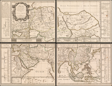 Asia and Asia Map By Pierre Du Val