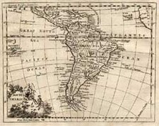 South America Map By Thomas Jefferys