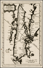 Southeast Asia and Singapore Map By Pieter van der Aa