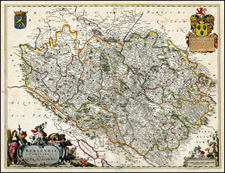 France Map By Willem Janszoon Blaeu