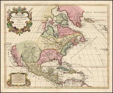 North America Map By Jan Barend Elwe