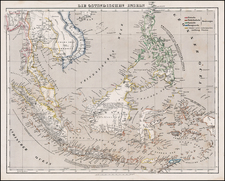 Southeast Asia and Philippines Map By Carl Flemming