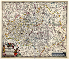 Mitteldeutschland Map By Frederick De Wit