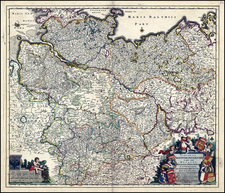 Germany Map By Frederick De Wit