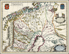 Sweden Map By Johannes Blaeu