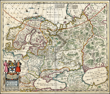 Europe, Europe, Russia, Baltic Countries and Scandinavia Map By Moses Pitt