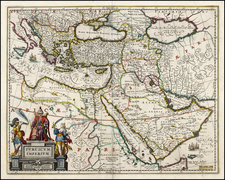 Turkey, Mediterranean, Middle East, Turkey & Asia Minor and Balearic Islands Map By Jan Jansson