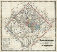 Mid-Atlantic Map By E.G. Arnold