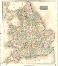 Europe and British Isles Map By John Thomson