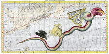 Celestial Maps Map By John Flamsteed