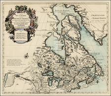 New England, Midwest, Plains, Rocky Mountains and Canada Map By Covens & Mortier