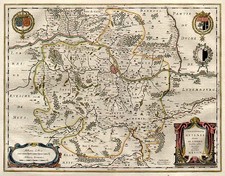 Europe and France Map By Willem Janszoon Blaeu