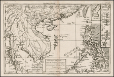 Southeast Asia, Philippines and Other Pacific Islands Map By Rigobert Bonne