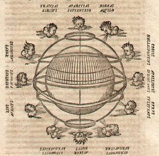 World, World, Celestial Maps and Curiosities Map By Giovanni Antonio Magini