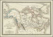 Alaska and Canada Map By Thierry