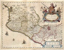 Mexico Map By Willem Janszoon Blaeu