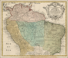 South America Map By Homann Heirs