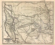 Texas, Plains, Southwest and Rocky Mountains Map By Sidney Morse  &  Samuel Breese