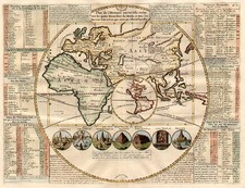 World, World, Eastern Hemisphere, South America, California and America Map By Henri Chatelain