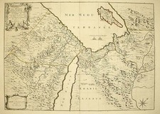 Asia, Middle East, Holy Land, Africa and North Africa Map By Alexis-Hubert Jaillot