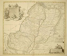 Asia and Holy Land Map By Johannes Covens  &  Pierre Mortier