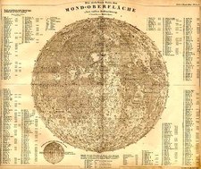 World, World, Celestial Maps and Curiosities Map By Adolf Stieler