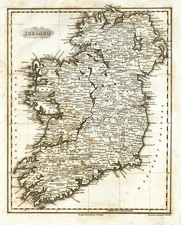 Europe and British Isles Map By Samuel Walker