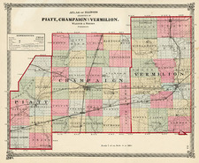 Midwest Map By Warner & Beers