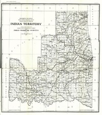 Plains and Southwest Map By United States Department of the Interior