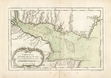 South America Map By Jacques Nicolas Bellin