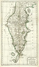 Asia, Japan and Russia in Asia Map By Jacques Nicolas Bellin