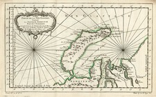 Europe and Russia Map By Jacques Nicolas Bellin