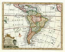 South America Map By William Guthrie