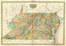 Mid-Atlantic and Southeast Map By Henry Schenk Tanner