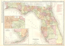 Southeast Map By Rand McNally & Company