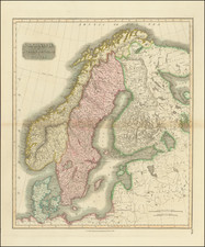 Scandinavia Map By John Thomson