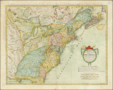 United States Map By Homann Heirs / Franz Ludwig Gussefeld