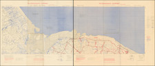 World War II and Nord et Nord-Est Map By Geographical Section, War Office (UK)