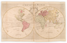 World and Atlases Map By John Senex / Mary Senex