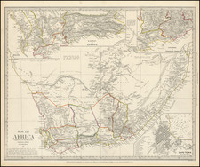 South Africa Map By SDUK