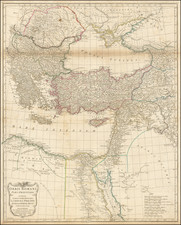 Turkey, Mediterranean, Turkey & Asia Minor and Greece Map By Jean-Baptiste Bourguignon d'Anville