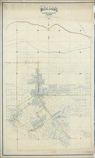 Other California Cities Map By Pacific Electric Railway / Redlands Abstract and Title Company
