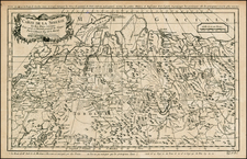 Europe, Russia, Asia, Central Asia & Caucasus and Russia in Asia Map By Jacques Nicolas Bellin