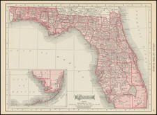 Florida Map By Rand McNally & Company