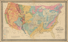 United States Map By O.W. Gray & Son