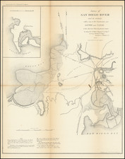 Survey of San Diego River and its vicinity with a view to the Construction of a Levee and Canal to turn the river from its present course by order of Col. J.J. Abert . . . by George H. Derby . . . 1853 By George Derby