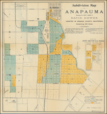 California and Los Angeles Map By David Hewes