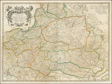 Poland, Russia, Ukraine and Baltic Countries Map By Nicolas Sanson